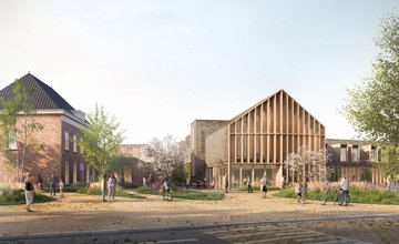 Sfeerimpressie van het nieuwe dorpshuis in Loon op Zand