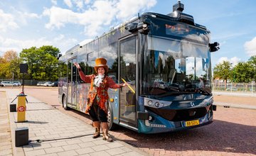 De zelfrijdende bus