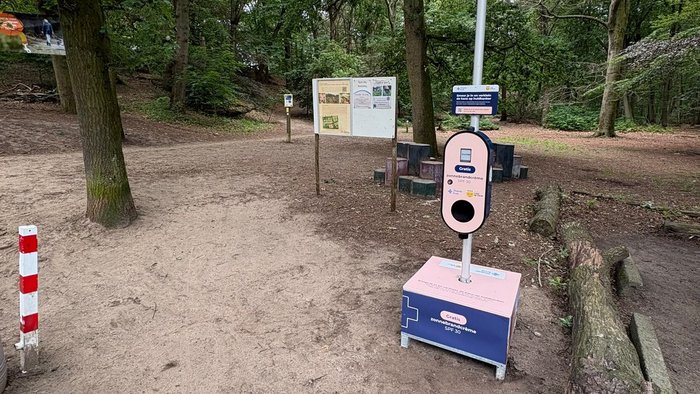 Zonnebrandpaal